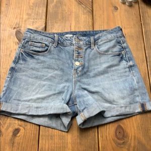Old navy high waist jean shorts